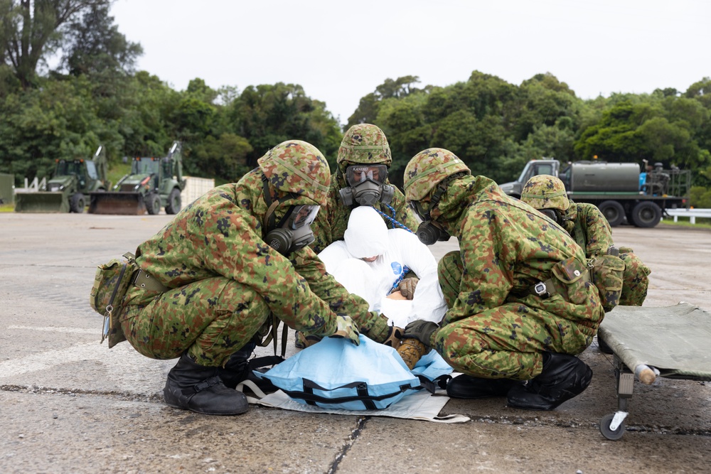 KS 25 | Chemical, Biological, Radiological, Nuclear Casualty simulation extraction, decontamination