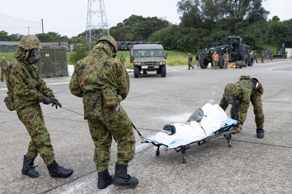 KS 25 | Chemical, Biological, Radiological, Nuclear Casualty simulation extraction, decontamination