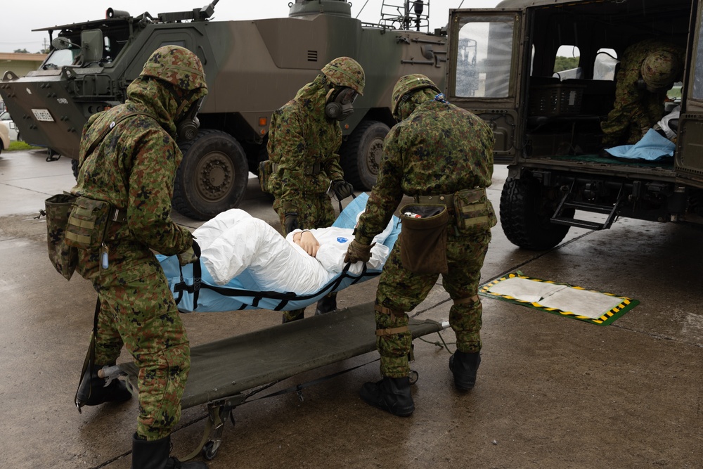 KS 25 | Chemical, Biological, Radiological, Nuclear Casualty simulation extraction, decontamination