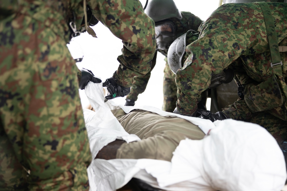 KS 25 | Chemical, Biological, Radiological, Nuclear Casualty simulation extraction, decontamination