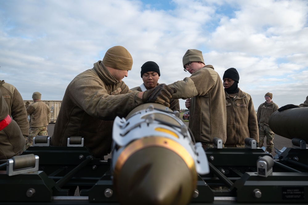 20th Expeditionary Bomb Squadron Build Munitions