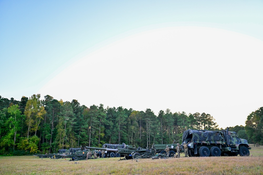 NRC DSC Richmond Change of Command and M777 A2 Howitzer live-firing