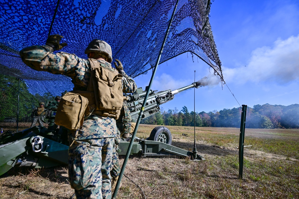 NRC DSC Richmond Change of Command and M777 A2 Howitzer live-firing