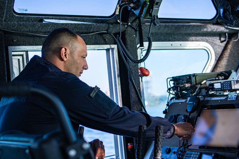 Georgia Coast Guard complete a Visit, Board, Search and Seizure training during Phoenix Express 2024