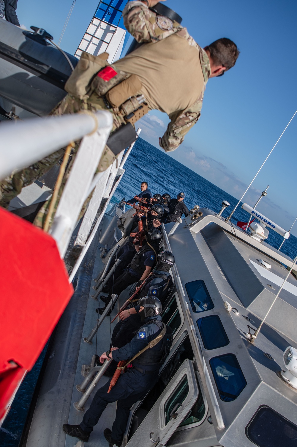 Georgia Coast Guard complete a Visit, Board, Search and Seizure training during Phoenix Express 2024