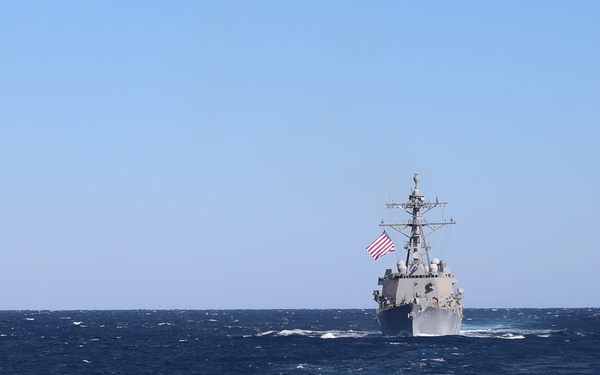 Gerald R. Ford CSG Group Sail