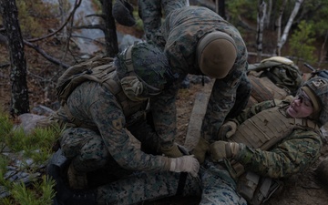 U.S. Marines Conduct Live Fire Crew Served Range