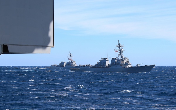 Gerald R. Ford CSG Group Sail