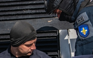 Georgia Coast Guard complete a Visit, Board, Search and Seizure training during Phoenix Express 2024