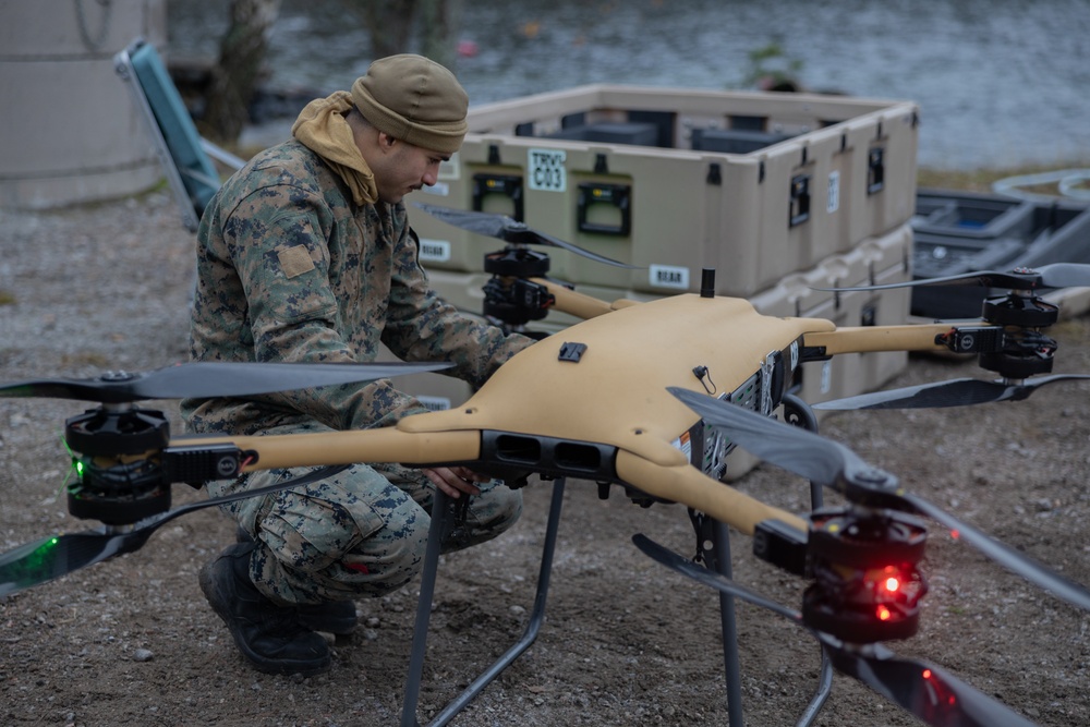 U.S. Marines Conduct Simulated Expeditionary Advanced Base Operations