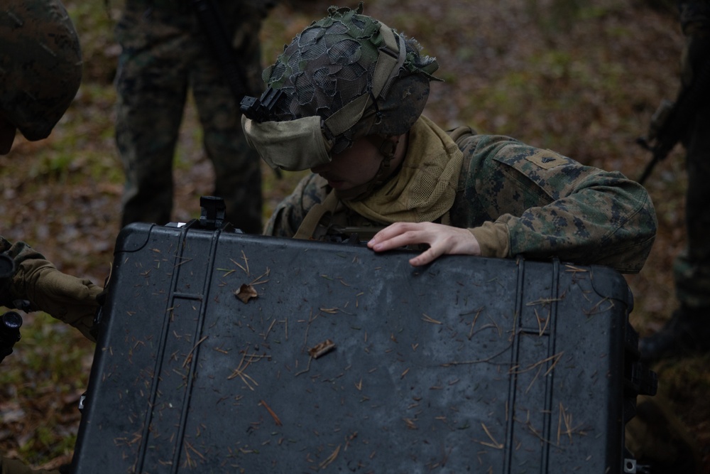 U.S. Marines Conduct Simulated Expeditionary Advanced Base Operations