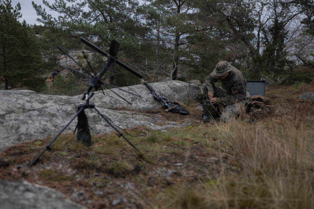 U.S. Marines Conduct Simulated Expeditionary Advanced Base Operations