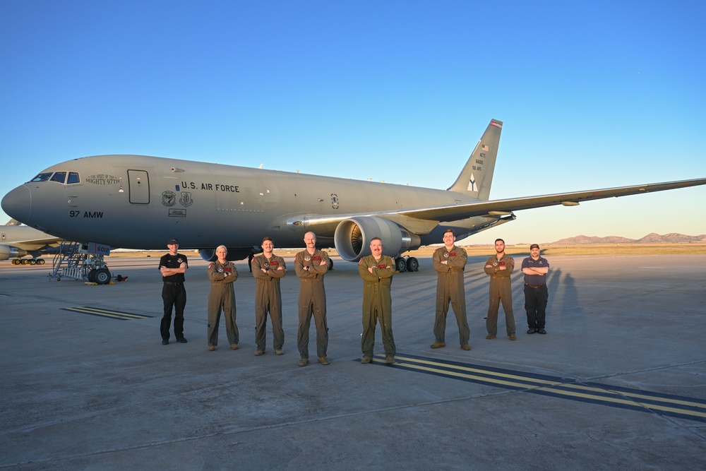 A New Era in Airshows: 56 ARS introduces KC-46 demo team