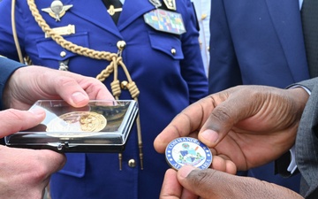 US Coast Guard hosts Gabon delegation aboard Coast Guard Cutter Sailfish