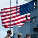 Sailors with USS John Basilone (DDG 122) visit USS New Jersey