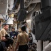 Sailors with USS John Basilone (DDG 122) visit USS New Jersey