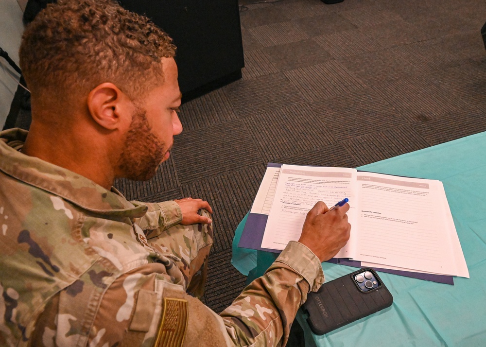 104th Fighter Wing Airmen build resiliency through lunch and learn class