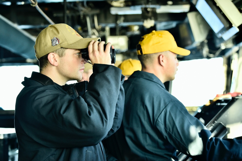 USS Winston S. Churchill Executes SWATT