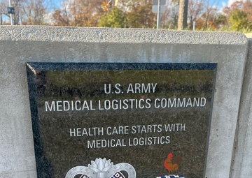 AMLC plaque at Army Museum