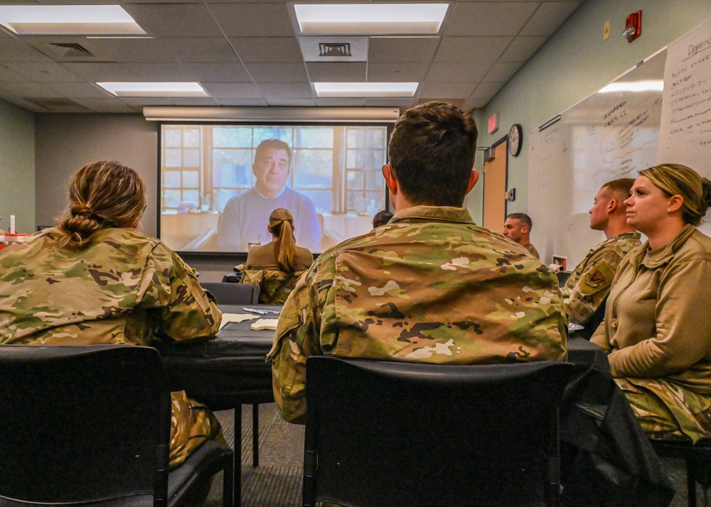 104th Fighter Wing Airmen build resiliency through lunch and learn class