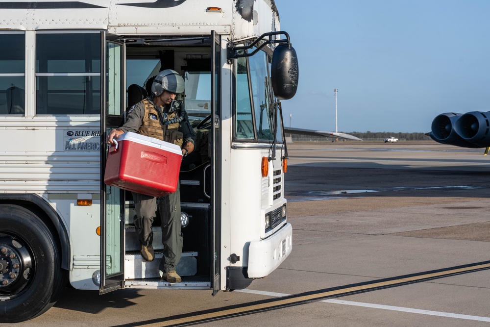 Bomber Task Force mission take off Nov. 4 2024