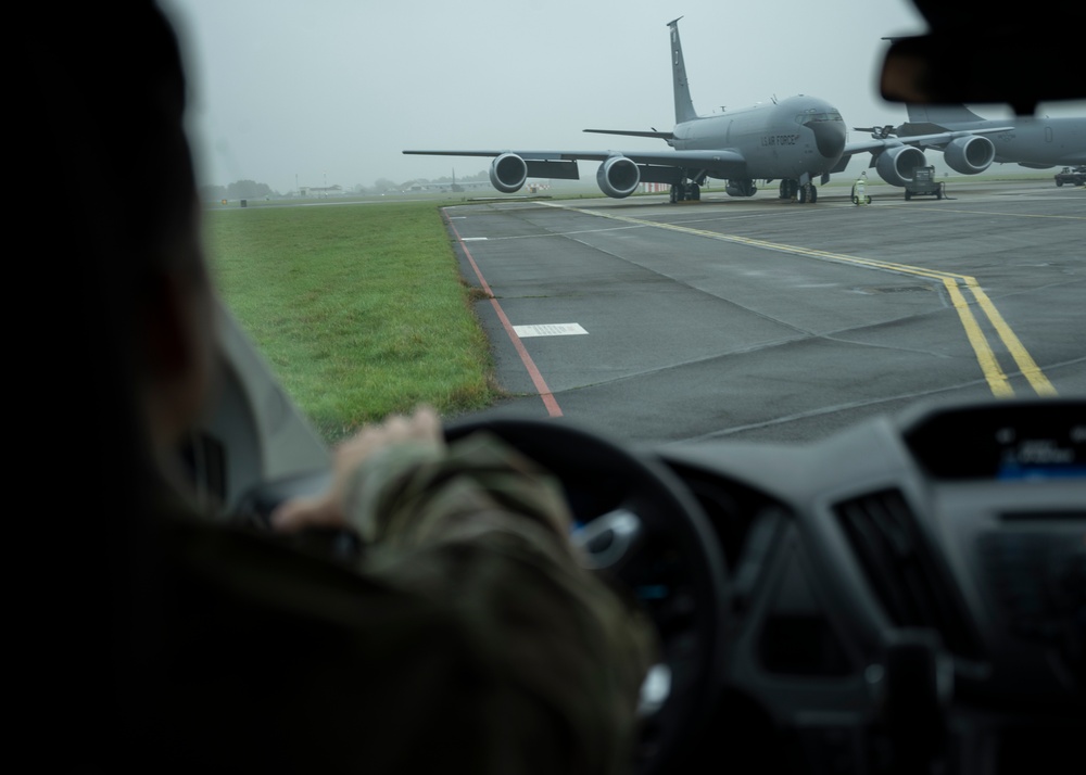 351st Air Refueling Squadron Cargo Load