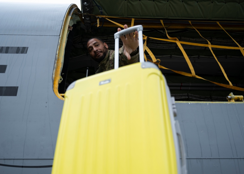 351st Air Refueling Squadron Cargo Load