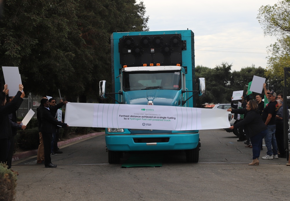 ERDC’s H2Rescue truck drives into GUINNESS WORLD RECORD Books