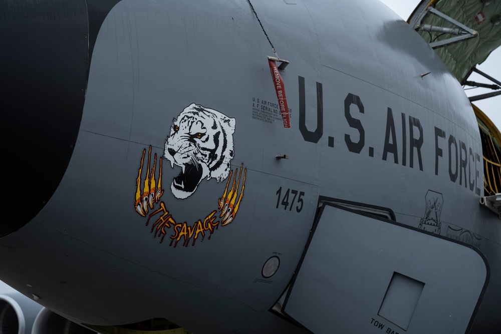 351st Air Refueling Squadron Cargo Load