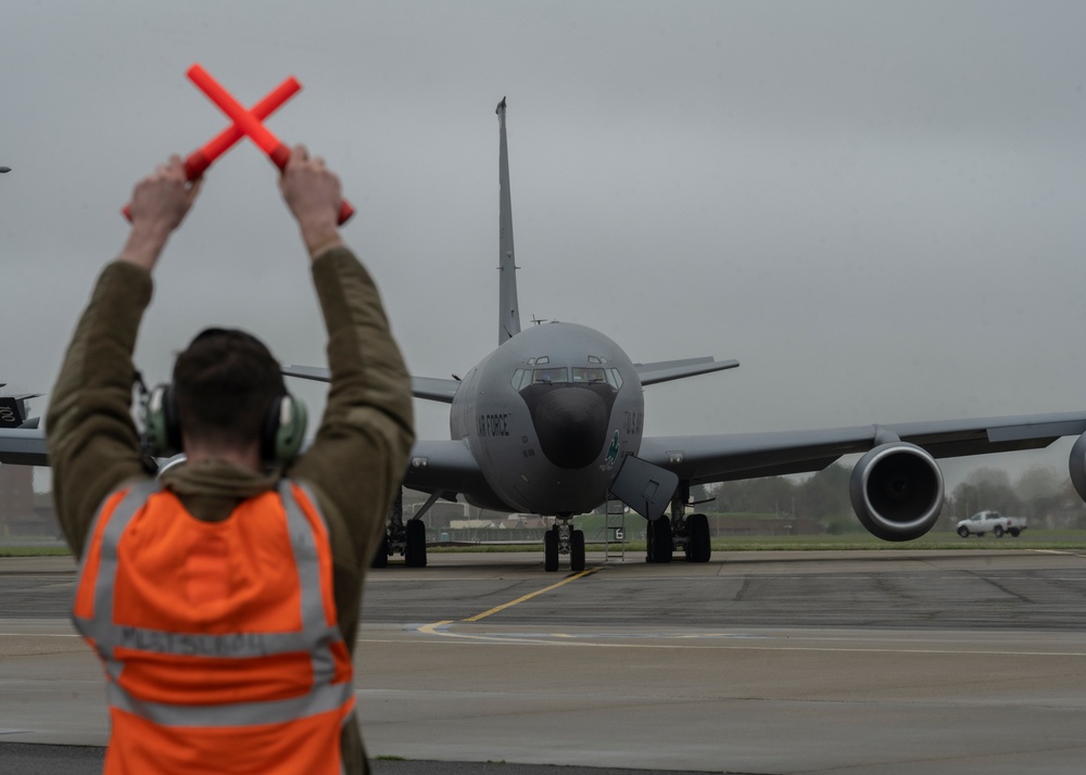 351st Air Refueling Squadron Cargo Load