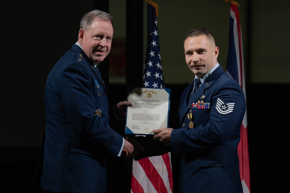 494th Fighter Squadron, Fighter Generation Squadron honored for repelling mass Iranian drone attack