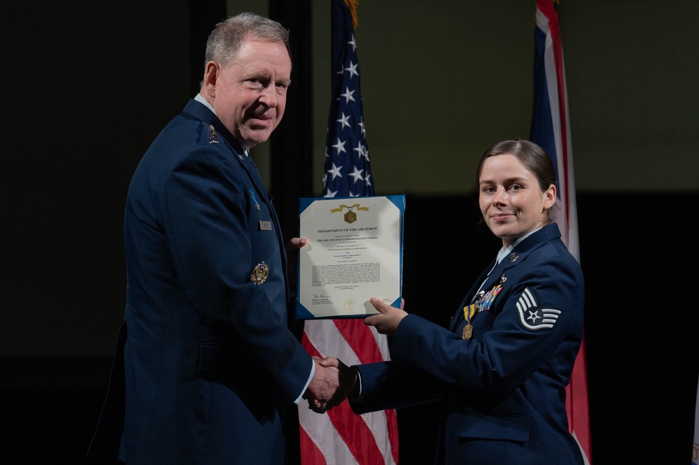 494th Fighter Squadron, Fighter Generation Squadron honored for repelling mass Iranian drone attack