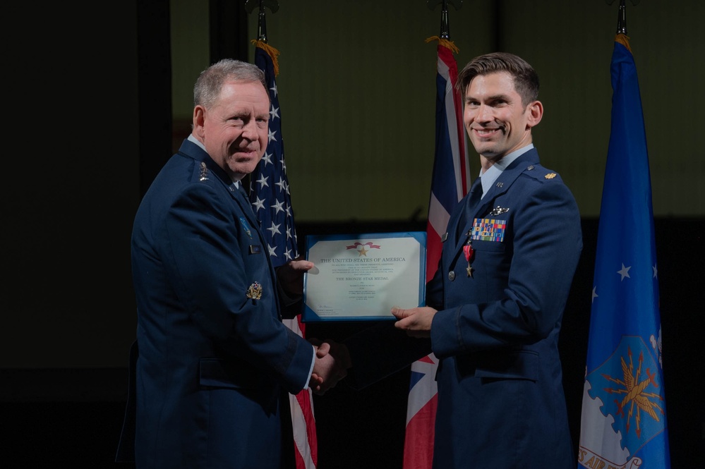 494th Fighter Squadron, Fighter Generation Squadron honored for repelling mass Iranian drone attack