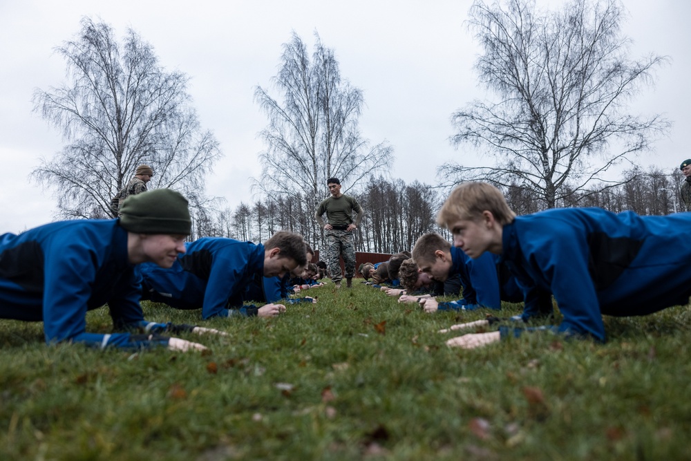 U.S. Marines Teach Marine Corps Martial Arts Program