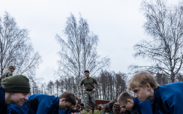 U.S. Marines Teach Marine Corps Martial Arts Program