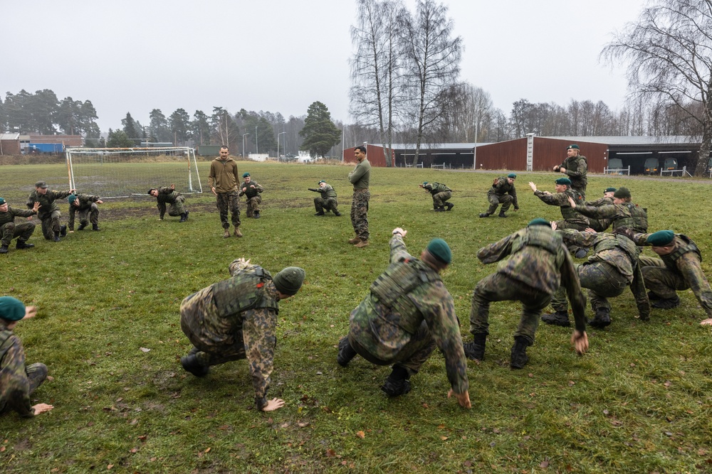 U.S. Marines Teach Marine Corps Martial Arts Program