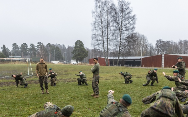 U.S. Marines Teach Marine Corps Martial Arts Program