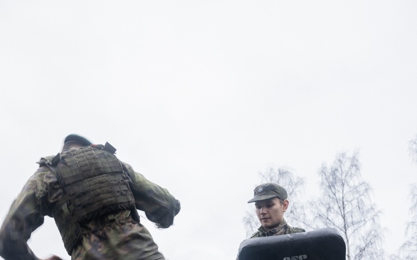 U.S. Marines Teach Marine Corps Martial Arts Program