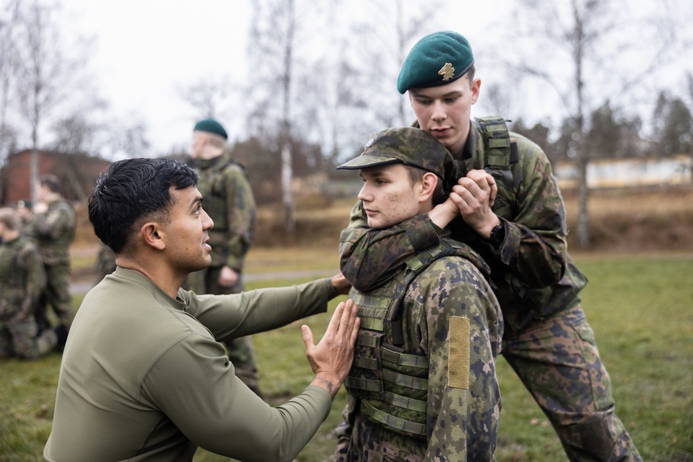 U.S. Marines Teach Marine Corps Martial Arts Program