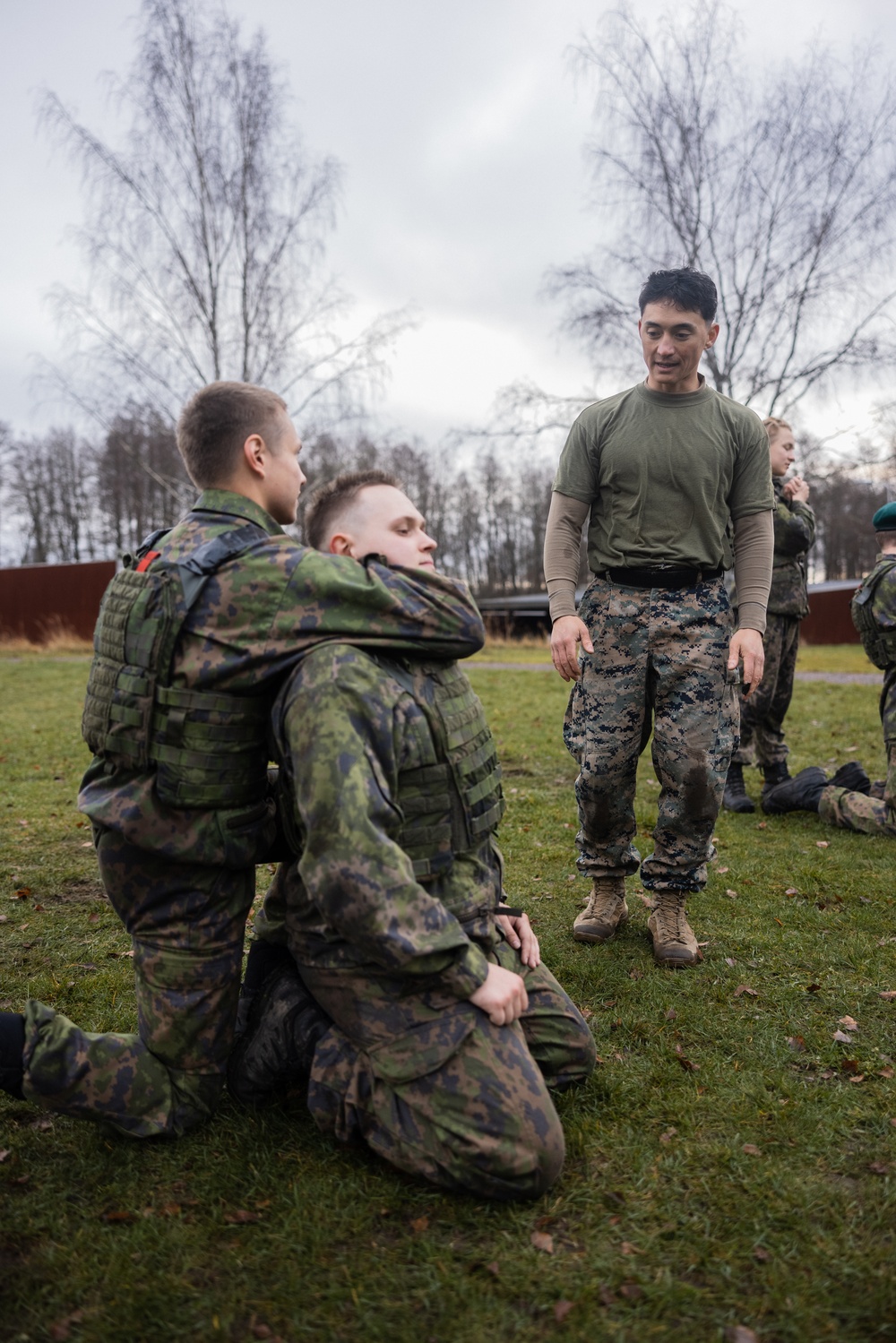 U.S. Marines Teach Marine Corps Martial Arts Program