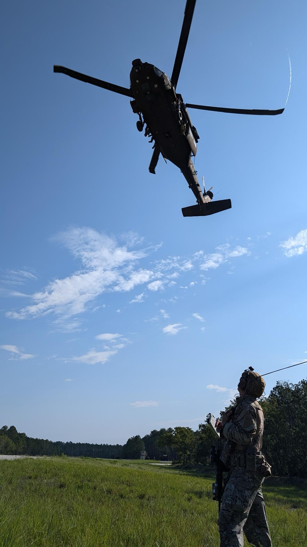 822d BDS exercise austere airfield infiltration, defense against 20th Special Forces Group opposing forces