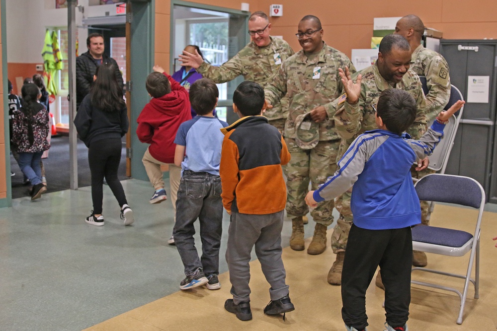 Thompson Elementary School Veteran's Day Assembly