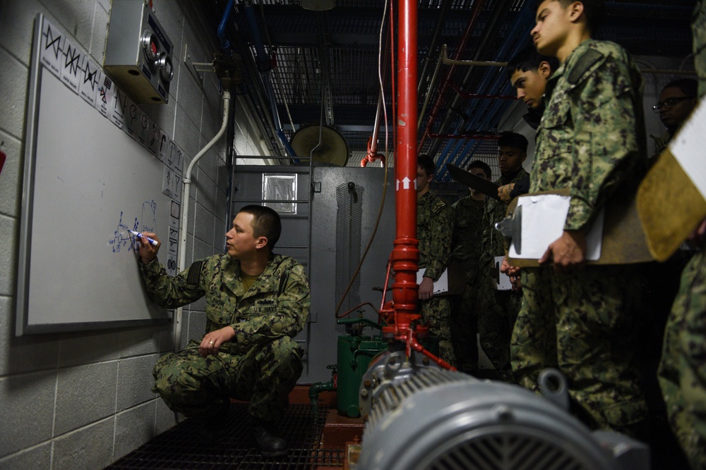 SWESC GL Accession-Level Sailors Practice Drawing Piping System