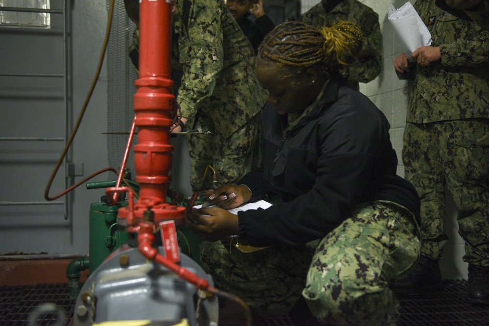 SWESC GL Accession-Level Sailors Practice Drawing Piping System