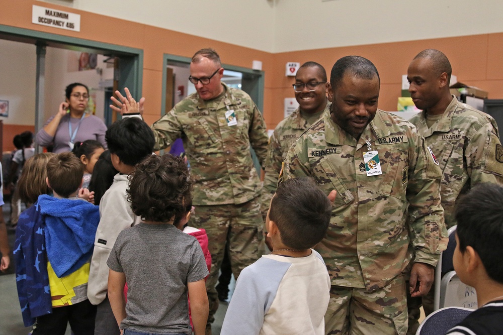 Thompson Elementary School Veteran's Day Assembly