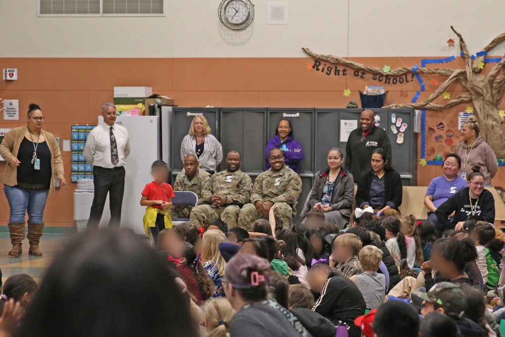 Thompson Elementary School Veteran's Day Assembly