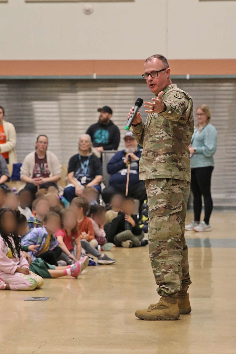 Thompson Elementary School Veteran's Day Assembly