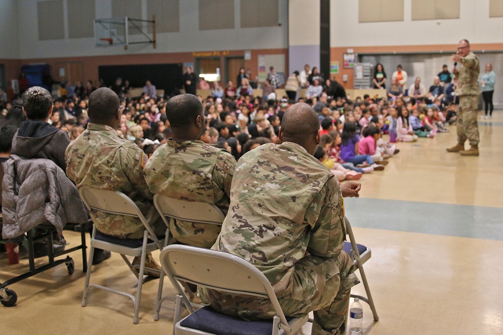 Thompson Elementary School Veteran's Day Assembly