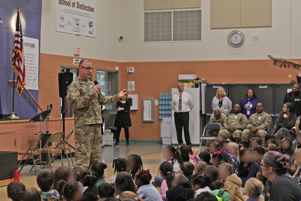 Thompson Elementary School Veteran's Day Assembly