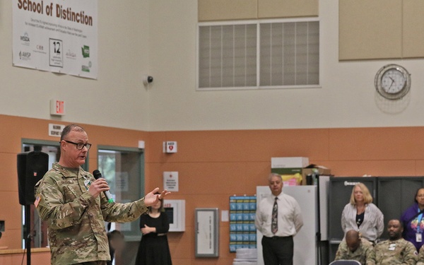 Thompson Elementary School Veteran's Day Assembly